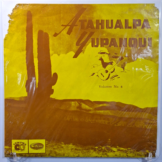 lp Atahualpa Yupanqui volumen 6 made peru 1958 latin folk