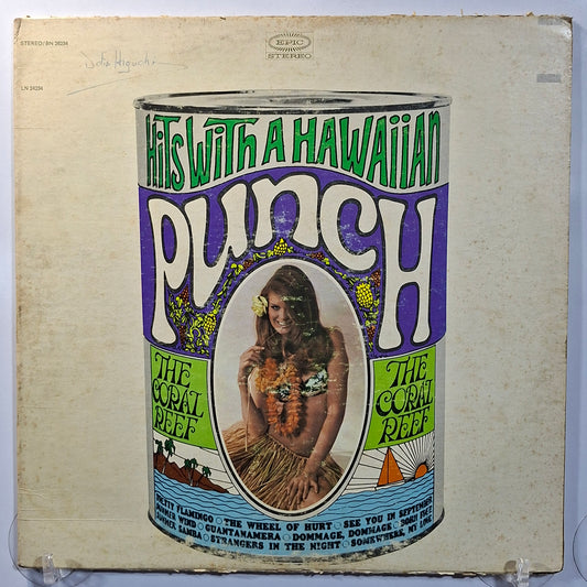 lp The Coral Reef Hits With A Hawaiian Punch made usa 1967 pacific folk