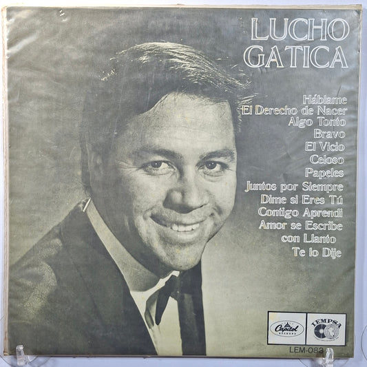 lp Lucho Gatica Lucho Gatica made peru 1965 bolero latin