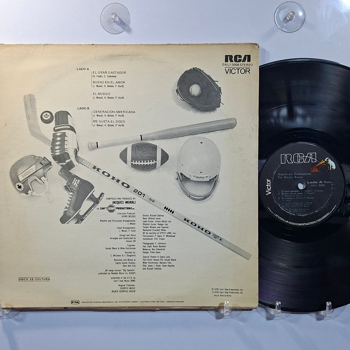 lp The Ritchie Family American Generation made peru 1978 funk soul disco