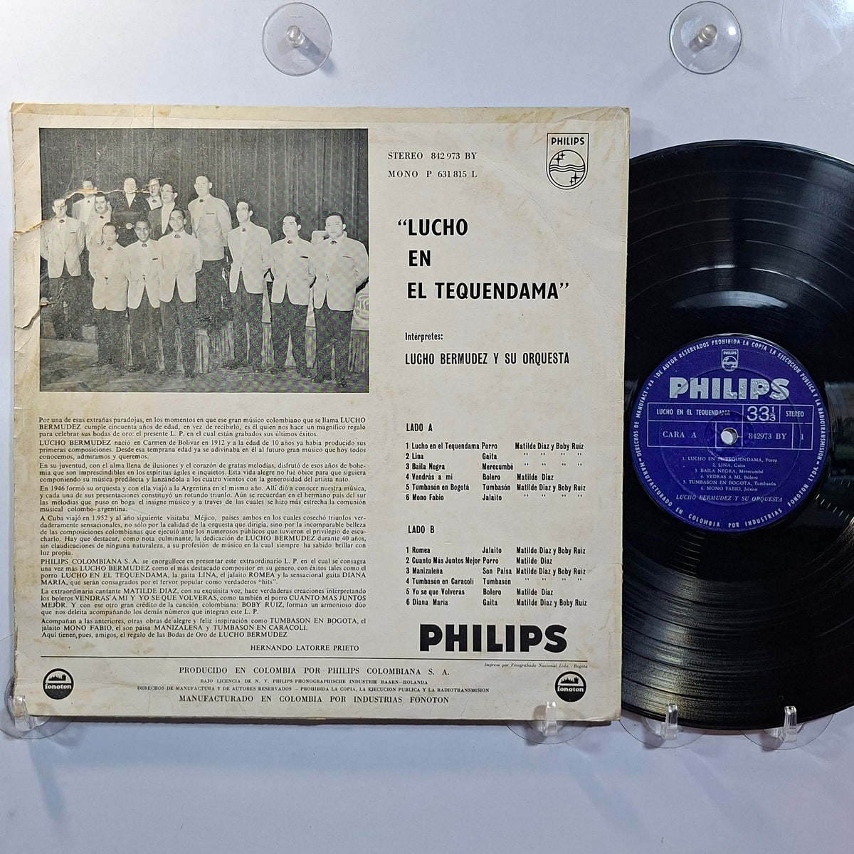 lp Lucho Bermudez En El Tequendama made colombia 1963 cumbia latin