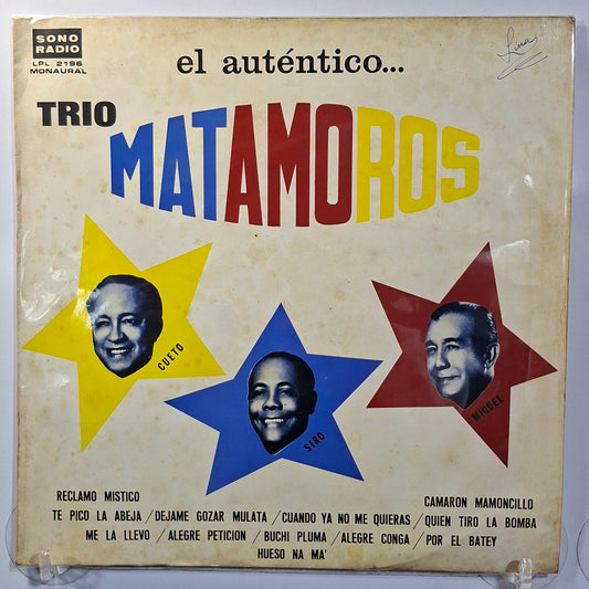 lp Trio Matamoros El Autentico Trio Matamoros made peru 1978 guaracha latin