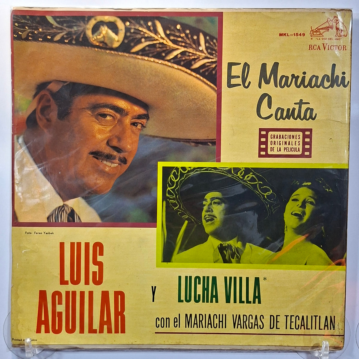 lp Luis Aguilar Y Lucha Villa El Mariachi Canta made peru 1963 ranchera folk