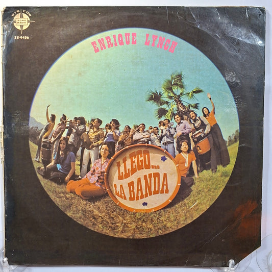 lp Enrique Lynch Y Su Conjunto Llego La Banda made peru 1974 latin cumbia