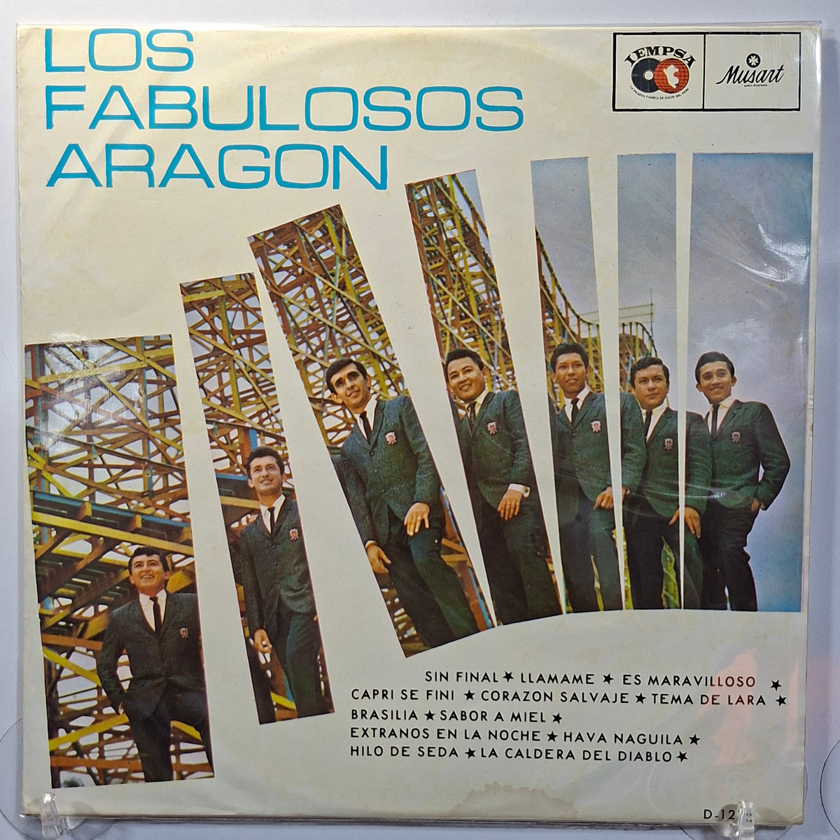 lp Los Aragon Los Fabulosos Aragon made peru 1966 jazz latin