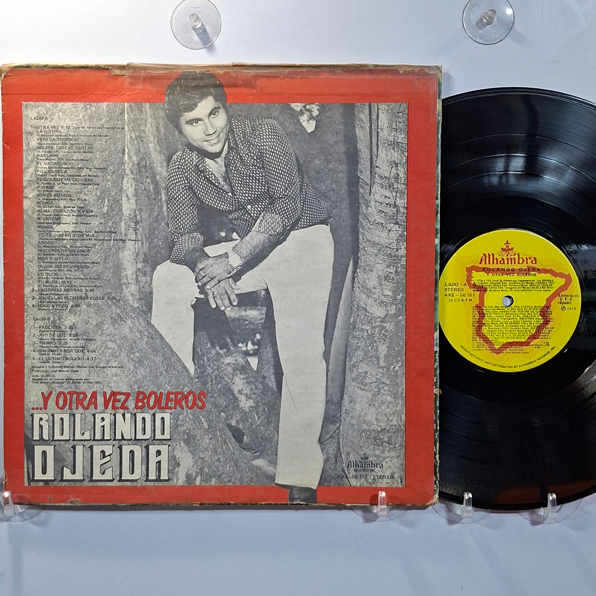 lp Rolando Ojeda Y Otra Vez Boleros made puerto rico 1979 latin pop