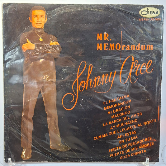 lp Johnny Arce Mr Memorandum made peru 1971 disco color latin cumbia