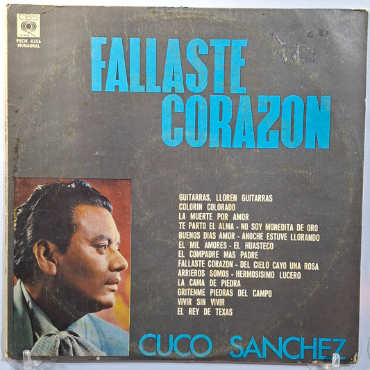 lp Cuco Sanchez Fallaste Corazon made peru 1971 ranchera folk