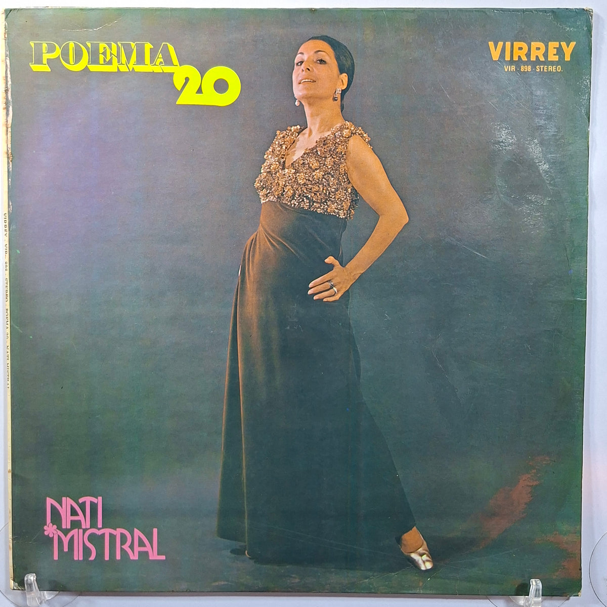 lp Nati Mistral Poema 20 made peru 1974 poema