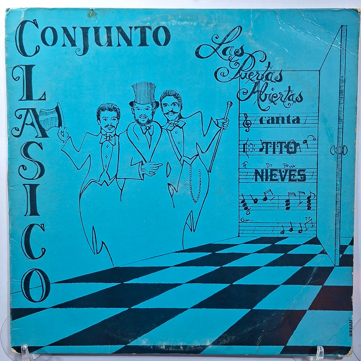 lp Conjunto Clasico Las Puertas Abiertas Canta Tito Nieves made usa 1983 son salsa
