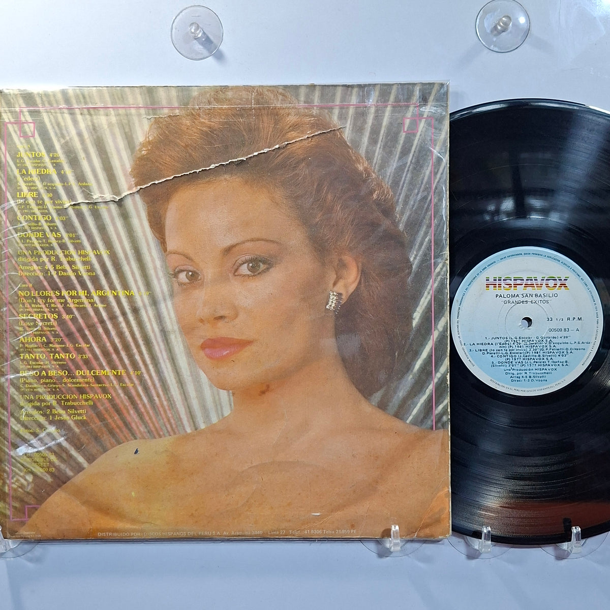lp Paloma San Basilio Grandes exitos made peru 1983 latin balada