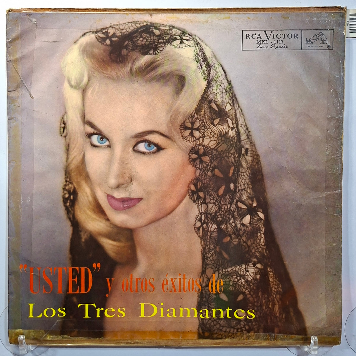 lp Los Tres Diamantes Usted Y Otros Exitos made peru 1958 bolero latin