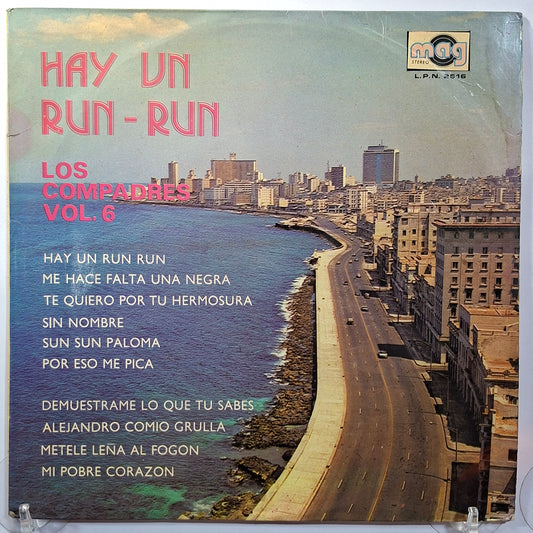 lp Los Compadres Ay Un Run Run made peru 1975 guaracha latin