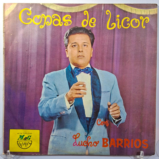 lp Lucho Barrios Copas De Licor made peru 1959 latin bolero