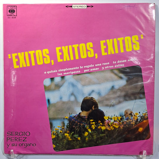 lp Sergio Perez y su Organo Exitos Exitos Exitos made peru 1970 instumental