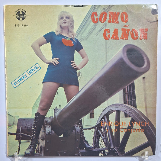 lp Enrique Lynch y su Conjunto Como Cañon made peru 1987 boogaloo descarga salsa