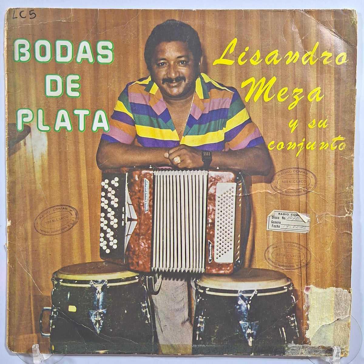 lp Lisandro Meza Bodas De Plata made peru 1982 promocional latin cumbia