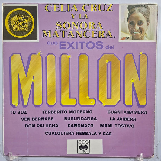 lp Celia Cruz Y La Sonora Matancera Sus Exitos Del Millon made usa 1985 latin salsa