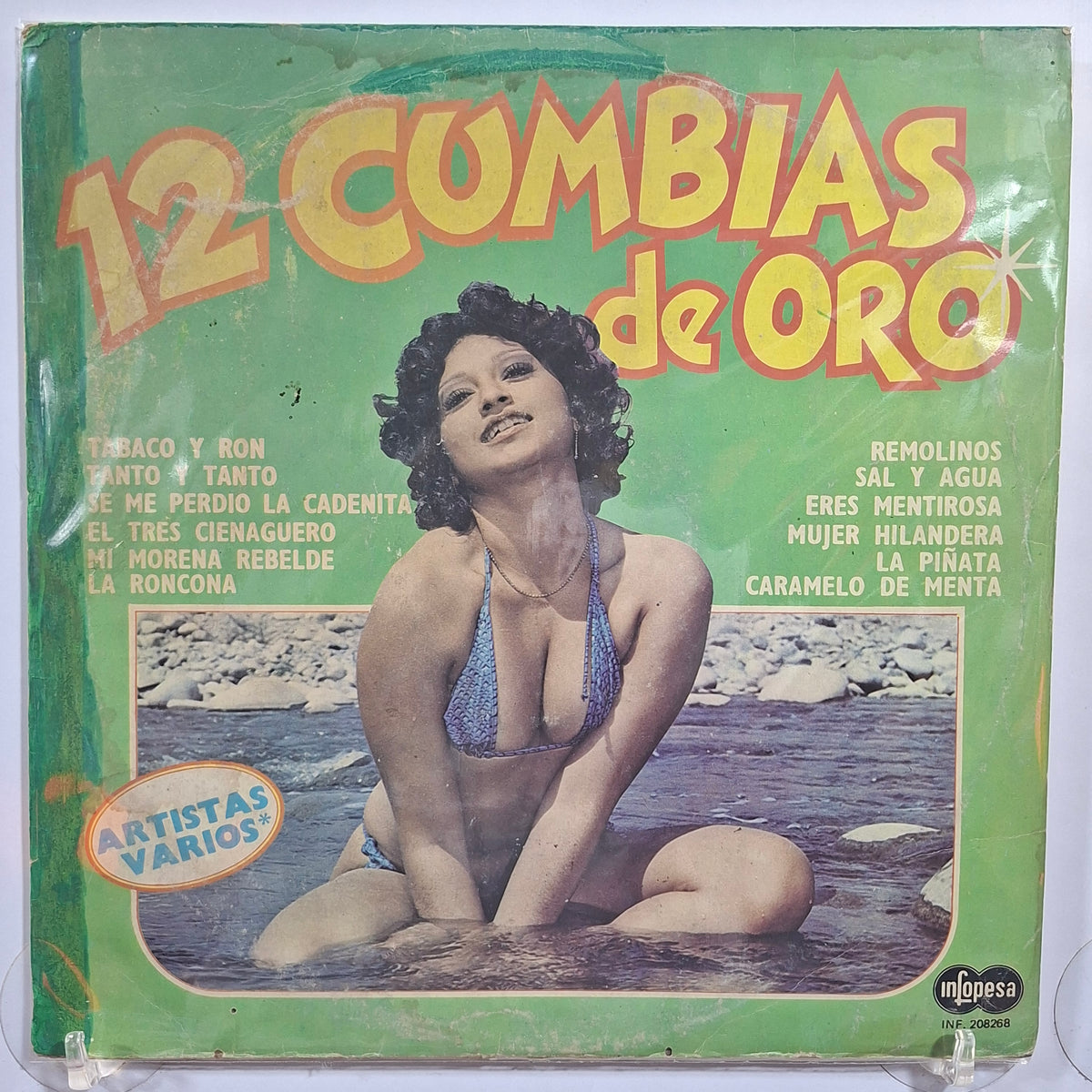 lp 12 Cumbias De Oro juaneco y su combo los mirlos los pajaritos varios made peru 1982 latin cumbia