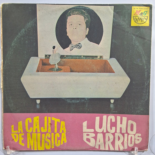 lp Lucho Barrios La Cajita De Musica made peru 1983 latin bolero