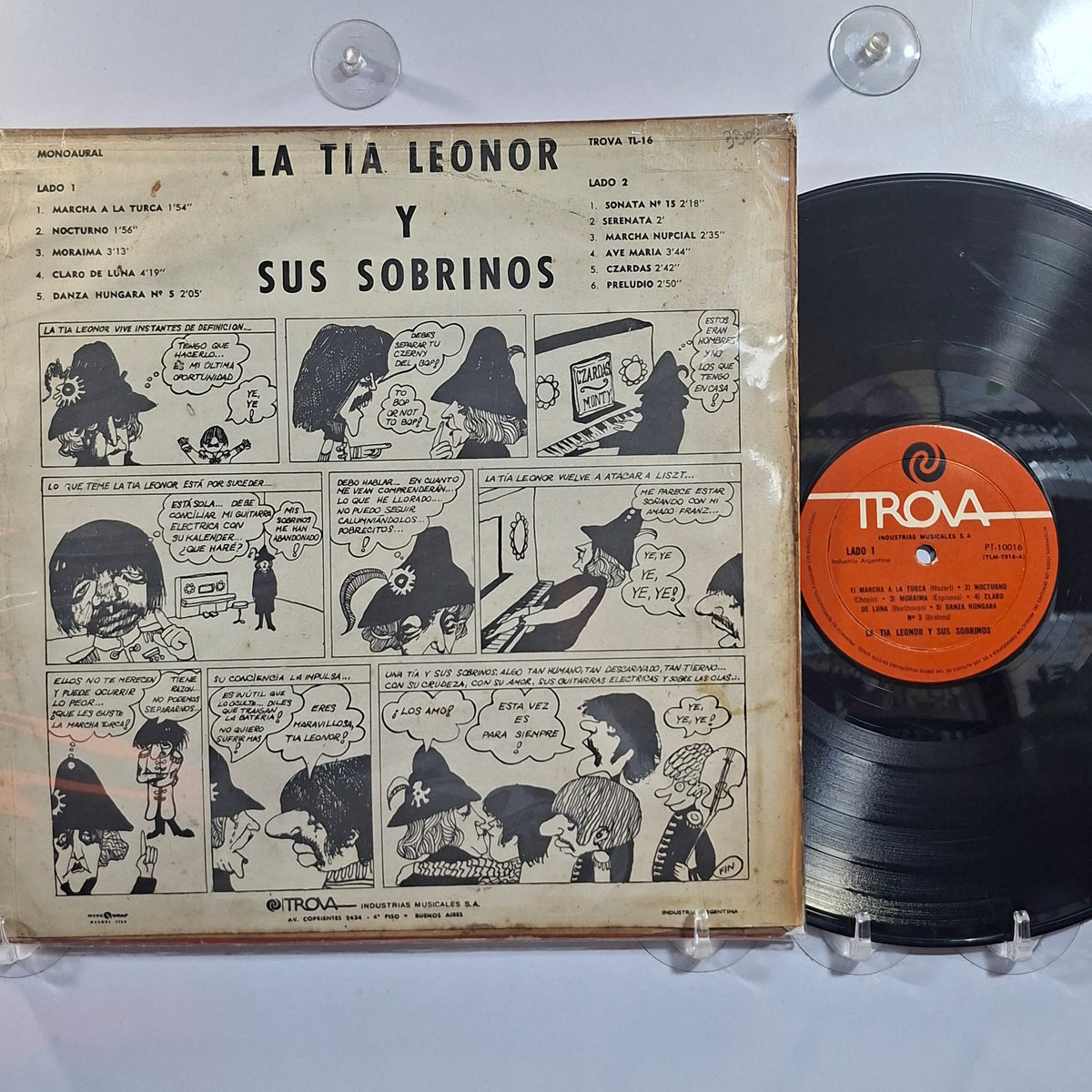 lp La Tia Leonor Y Sus Sobrinos La Tia Leonor Y Sus Sobrinos made argentina 1969 rock latin