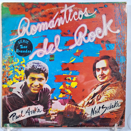 lp Romanticos Del Rock Paul Anka Neil Sedaka made peru 1987 rock