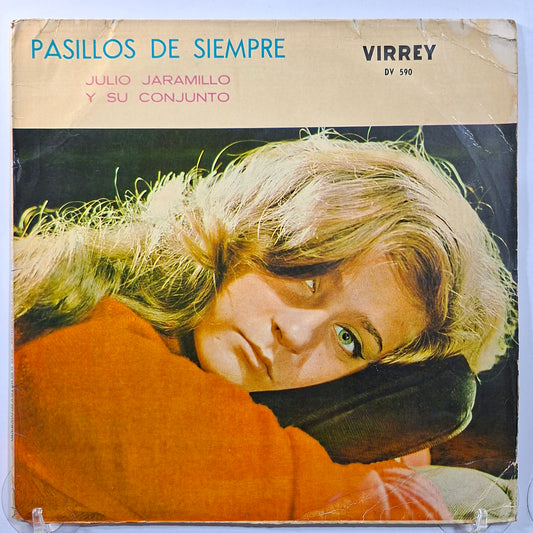 lp Julio Jaramillo Y Su Conjunto Pasillos De Siempre made peru 1965 latin pasillo