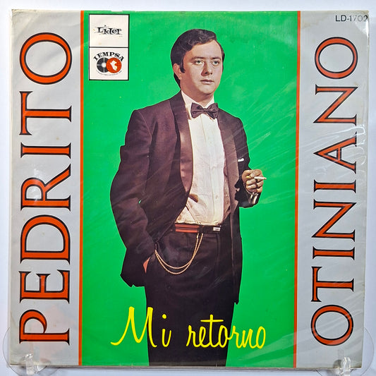 lp Pedrito Otiniano Mi Retorno made peru 1968 latin bolero