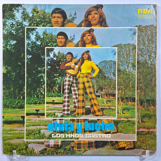 lp los hermanos castro elvia y lucho made peru 1975 latin bolero