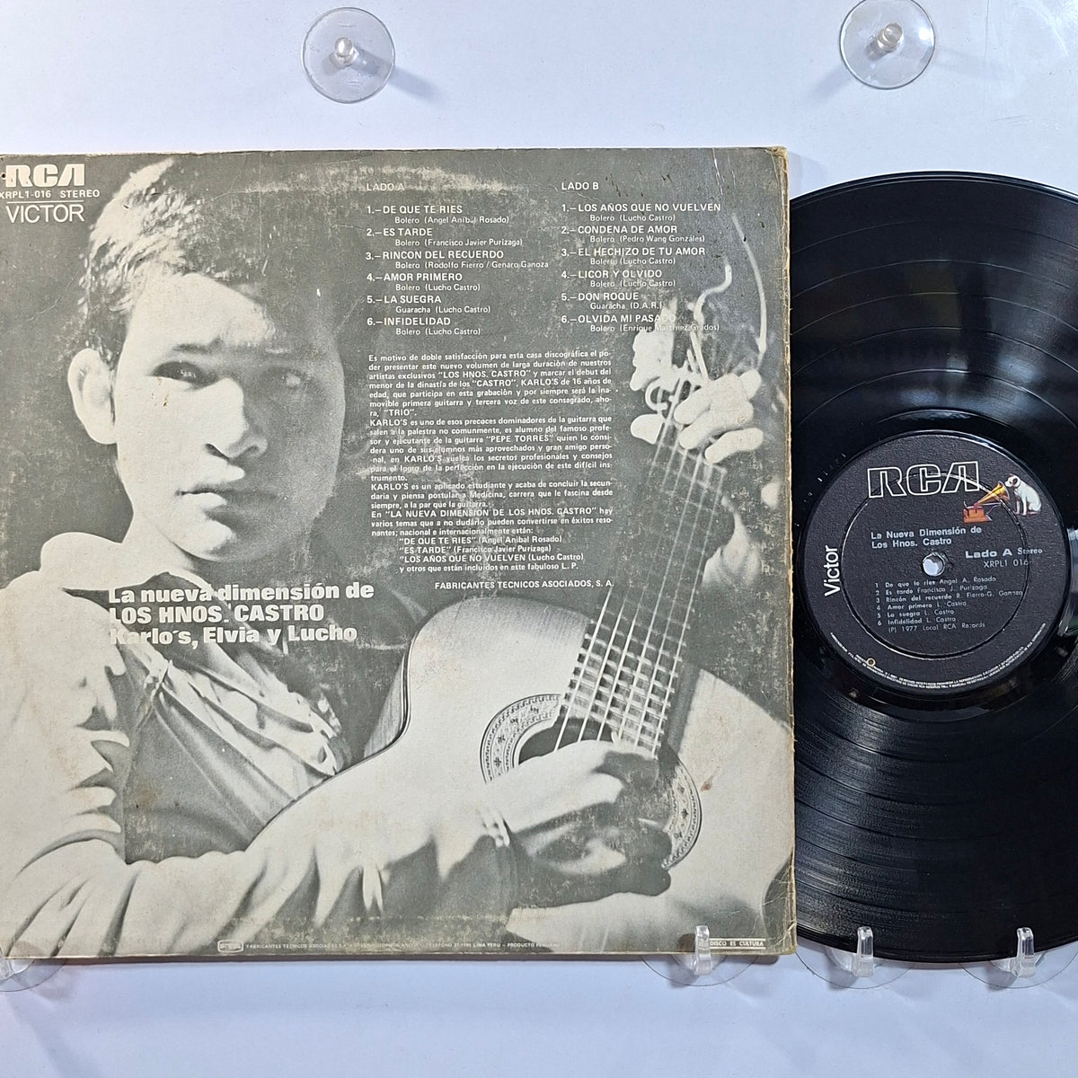 lp los hermanos castro La Nueva Dimension de Los los hermanos castro made peru 1977 latin bolero