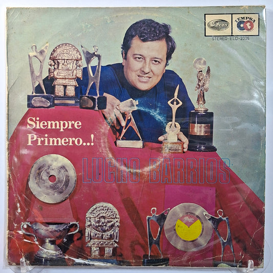lp Lucho Barrios Siempre Primero made peru 1971 latin bolero