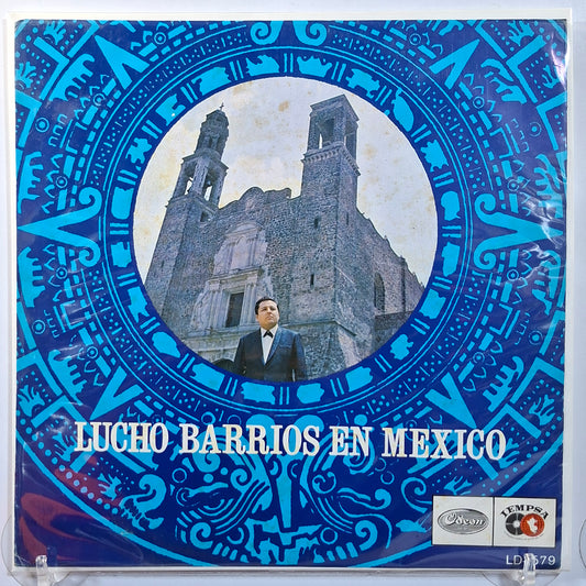 lp Lucho Barrios Lucho Barrios En Mexico made peru 1966 latin bolero