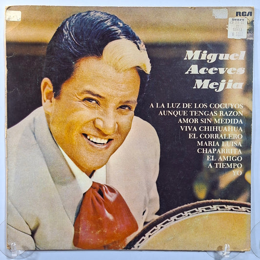 lp Miguel Aceves Mejia Miguel Aceves Mejia made peru 1981 ranchera folk