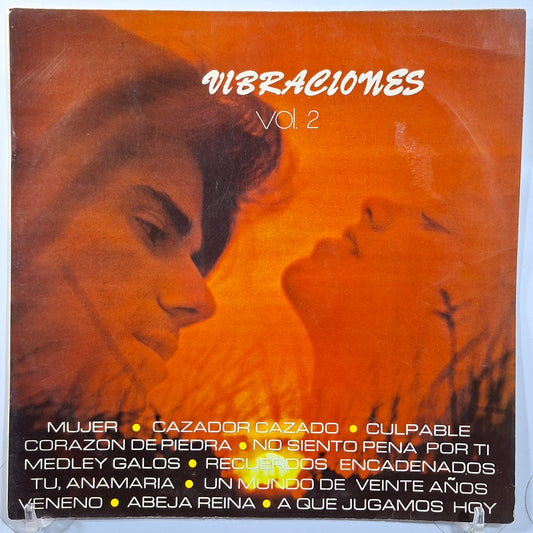 lp Vibraciones Vol 2 luis miguel jose augusto agrupacion almendra medley galos varios made peru 1983 latin pop