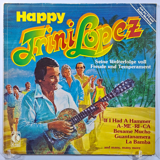 lp Trini Lopez Happy Trini Lopez made alemania 1980 rock
