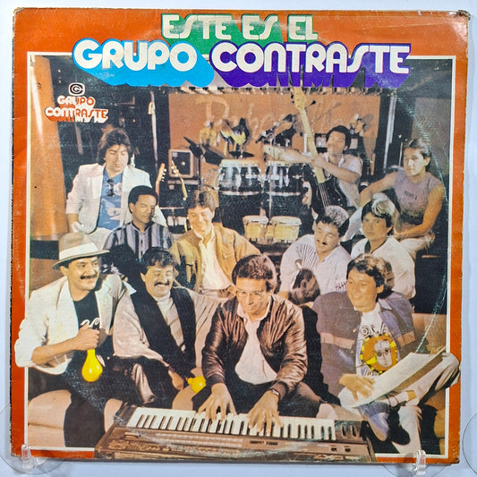 lp Grupo Contraste Este Es El Grupo Contraste made peru 1987 latin salsa