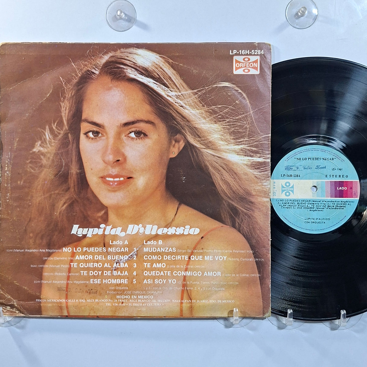 lp Lupita D'Alessio Lupita D'Alessio made mexico 1985 latin pop