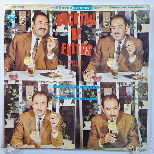 lp Mario Cavagnaro Y Su Sonora Sensacion Cocktail De Exitos Vol 2 made peru 1970 latin salsa cumbia