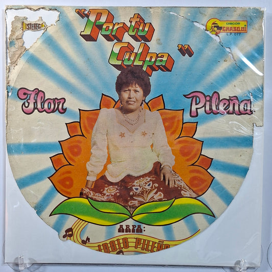 lp Flor Pileña Por Tu Culpa made peru 1980 huayno folk