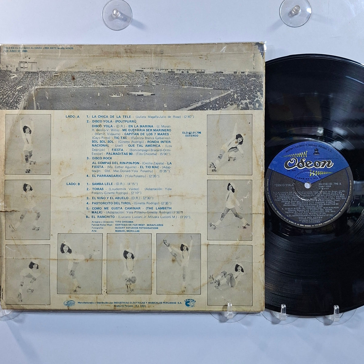 lp yola polastry disco yola made peru 1980 infantil