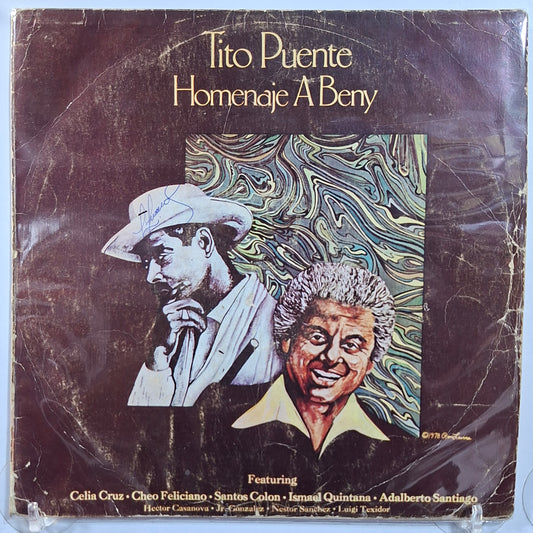 lp Tito Puente Homenaje A Beny made peru 1978 latin salsa
