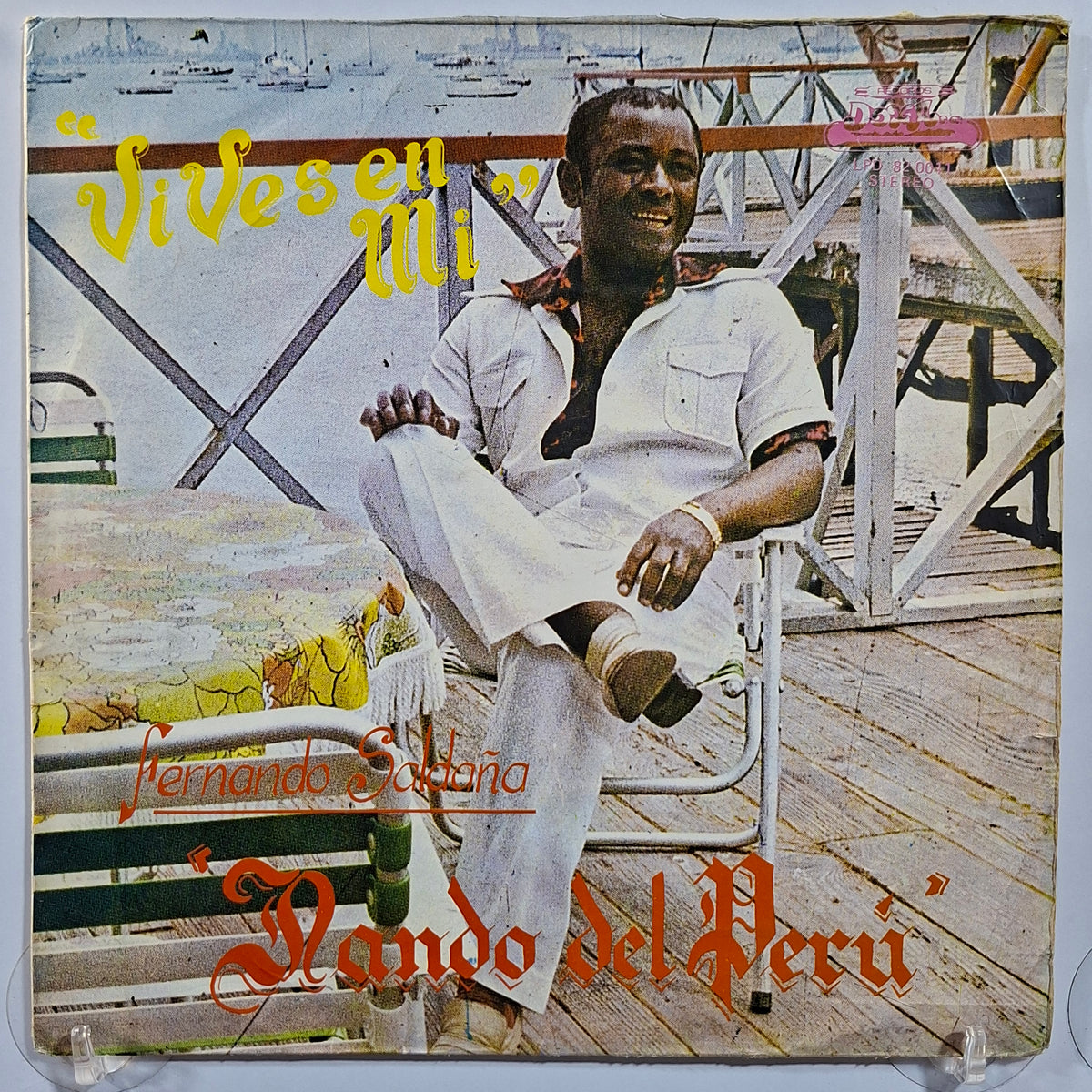 lp Fernando Saldaña Nando Del Peru vives en mi made peru 1982 criollo folk