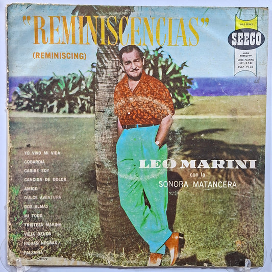 lp Leo Marini con la Sonora Matancera Reminiscencias made peru 1959 latin bolero