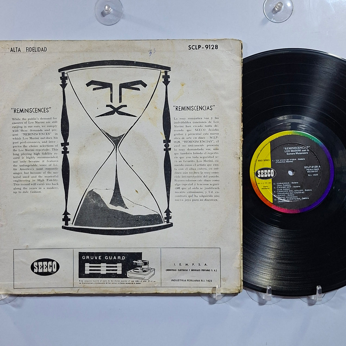 lp Leo Marini con la Sonora Matancera Reminiscencias made peru 1959 latin bolero
