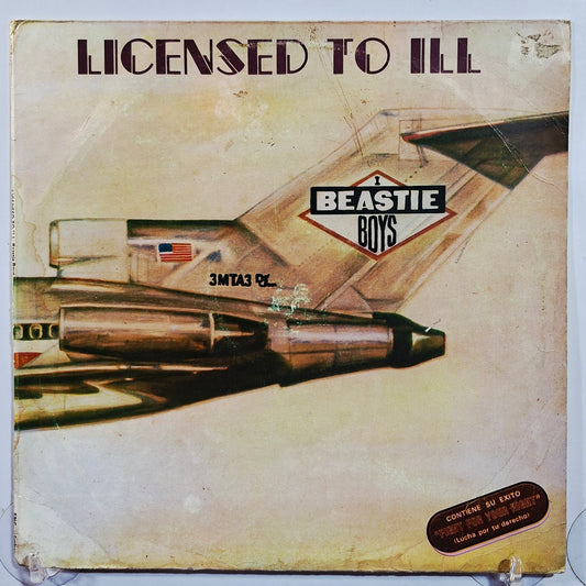 lp Beastie Boys Licensed To Ill made peru 1986 rock