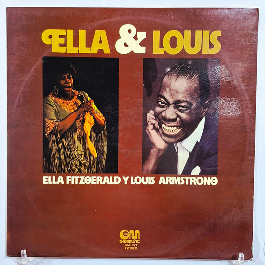 lp Ella Fitzgerald Y Louis Armstrong Ella & Louis made españa 1974 jazz