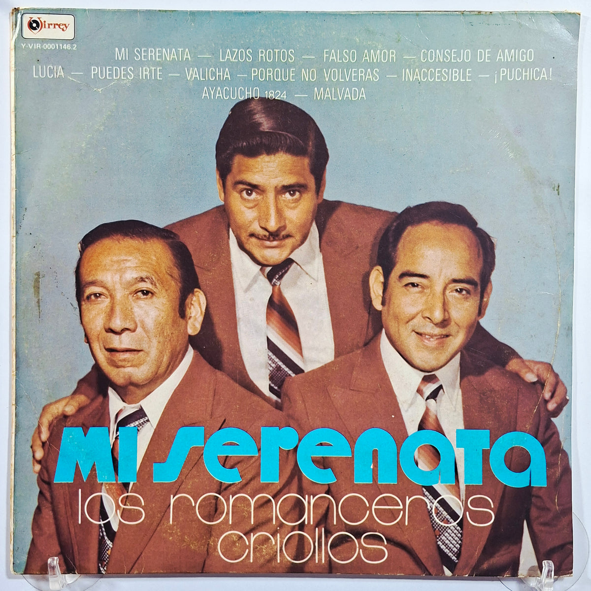 lp Los Romanceros Criollos Mi Serenata made peru 1981 criollo folk