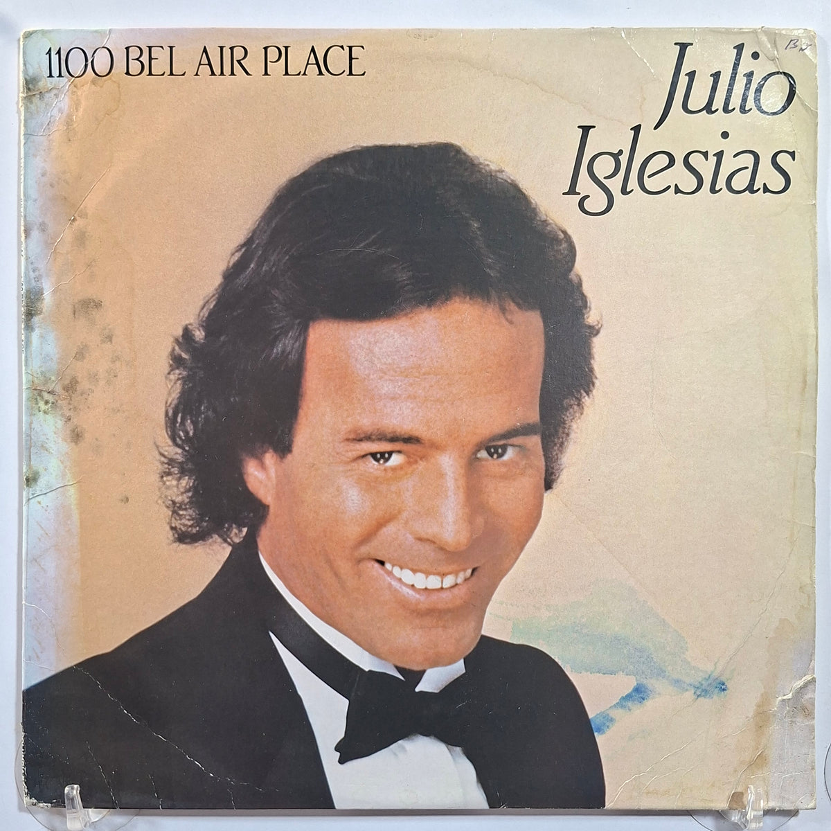 lp Julio Iglesias 1100 Bel Air Place made usa 1984 con insert balada pop latin