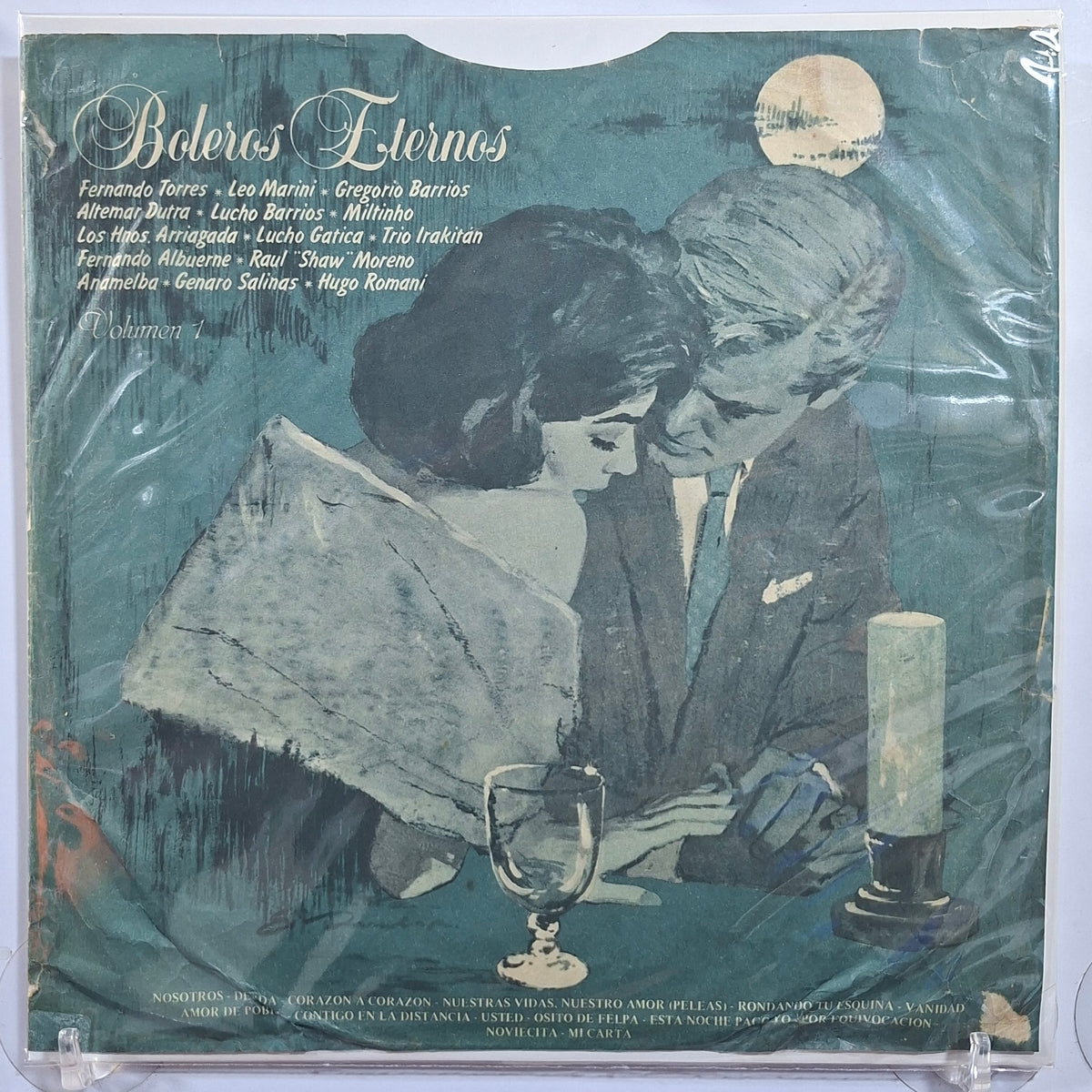 lp Boleros Eternos Vol 1 fernando torres leo marini lucho gatica varios made peru 1984 latin bolero