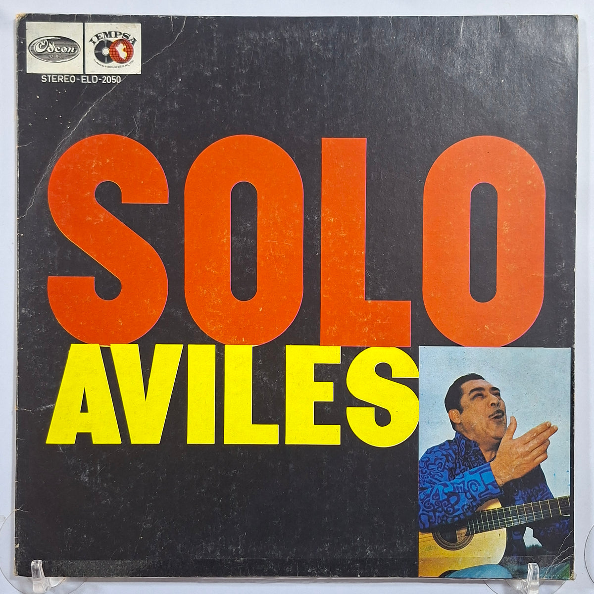 lp Oscar Aviles Solo Aviles made peru 1971 criollo folk